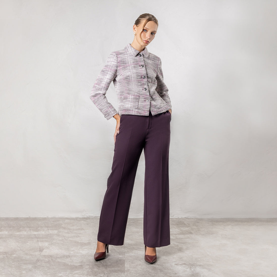 Pantalón Regina Uva