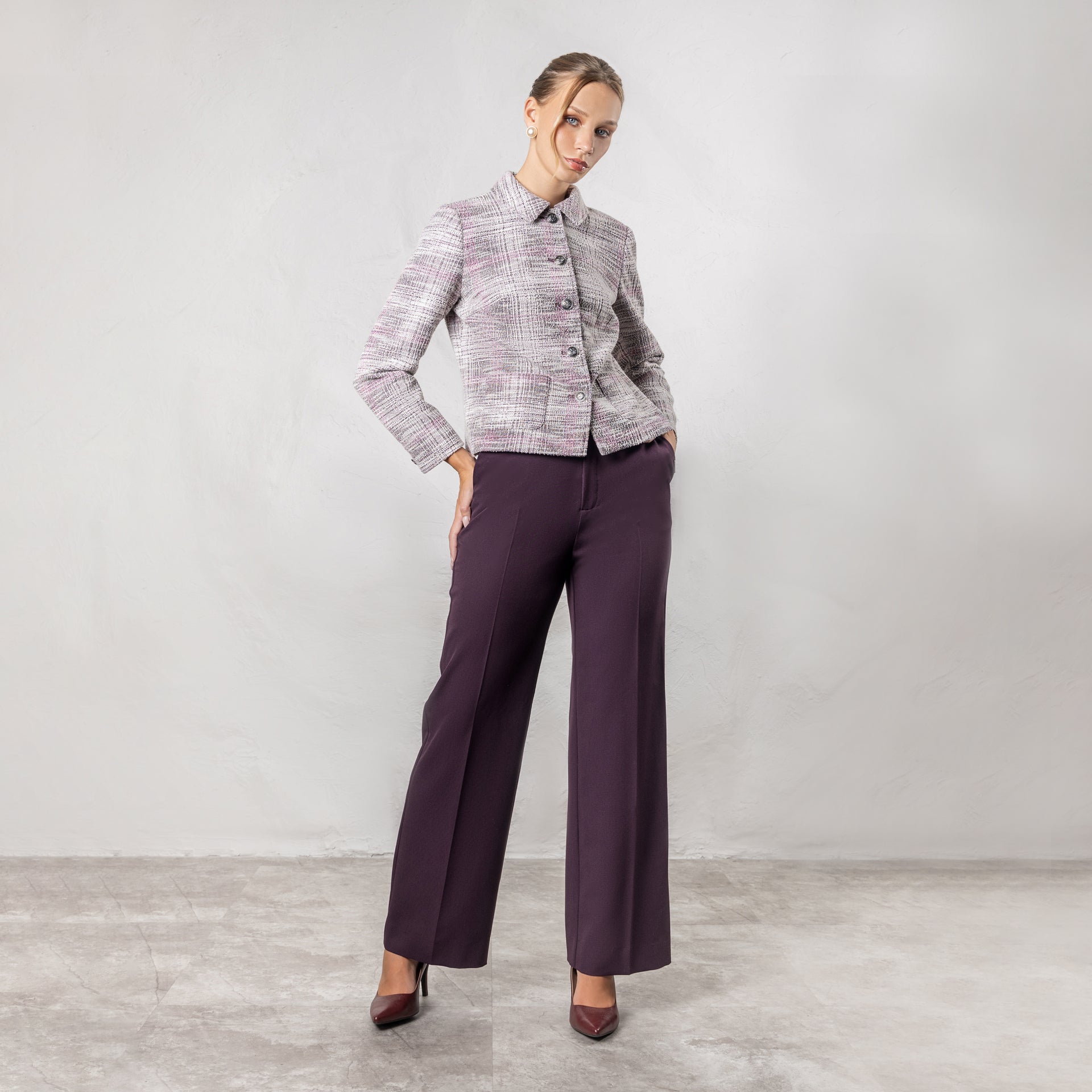 Pantalón Regina Uva