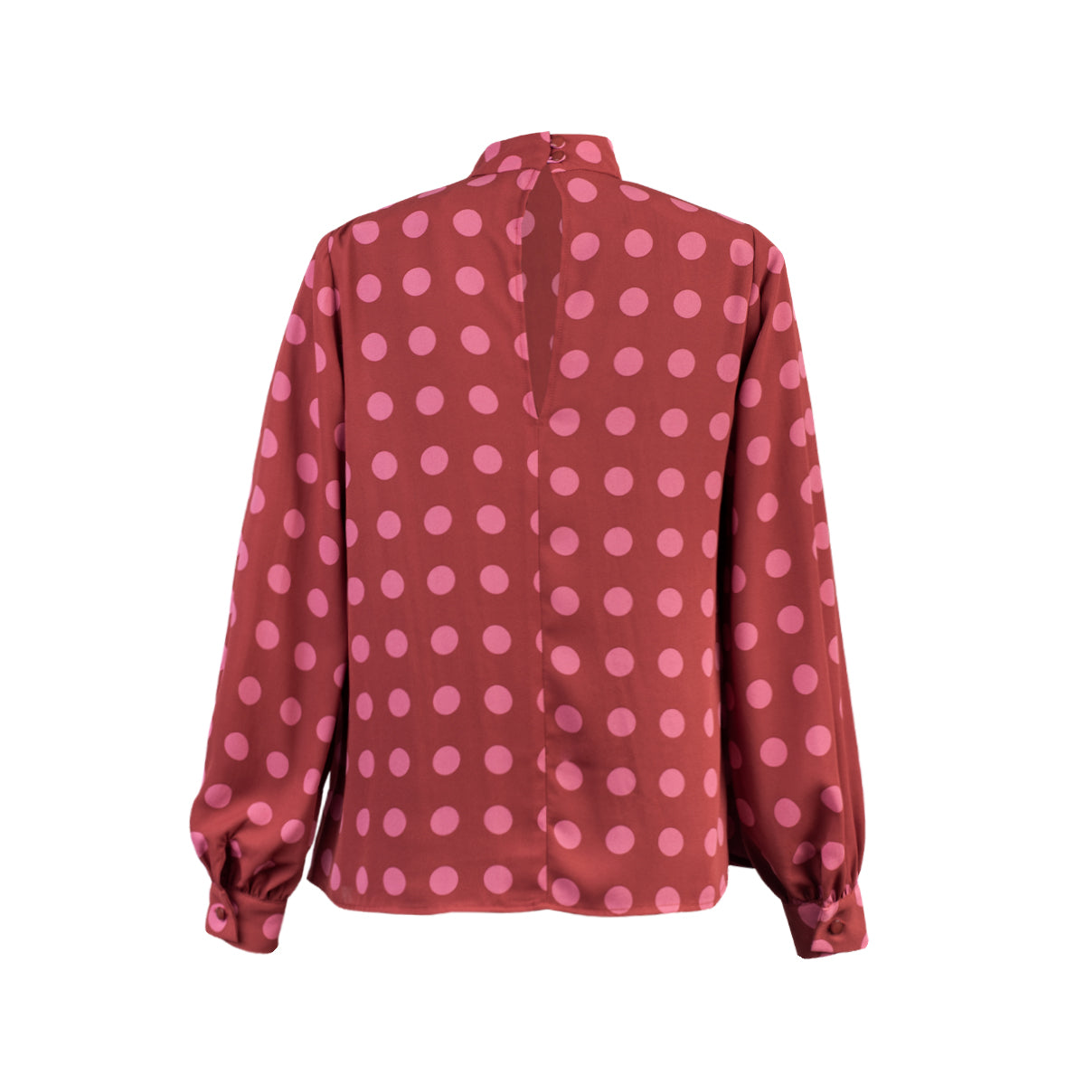 BLUSA ABULLONADA RIQUEZA LACRE