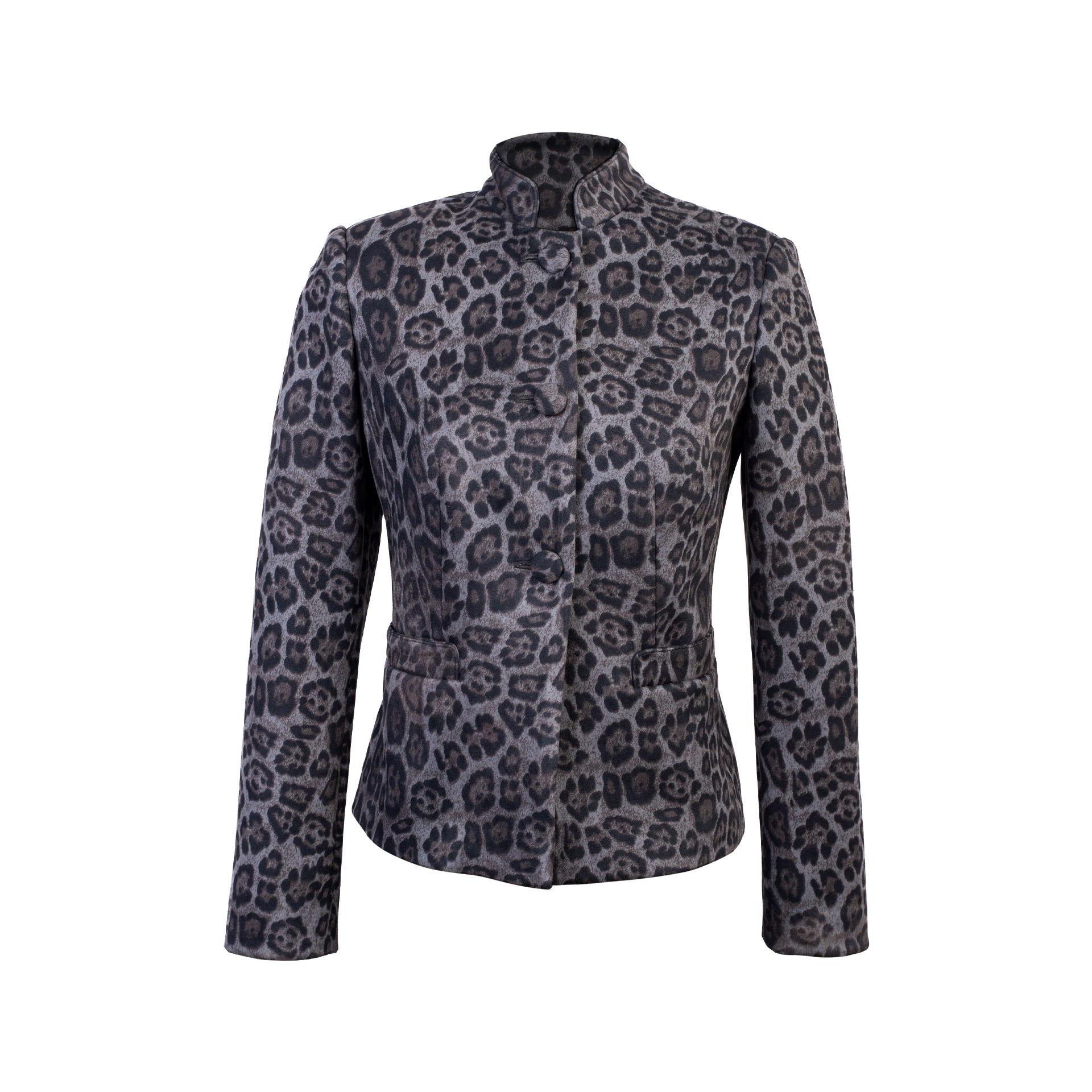 SACO M/L AUDACIA ANIMAL PRINT GRIS