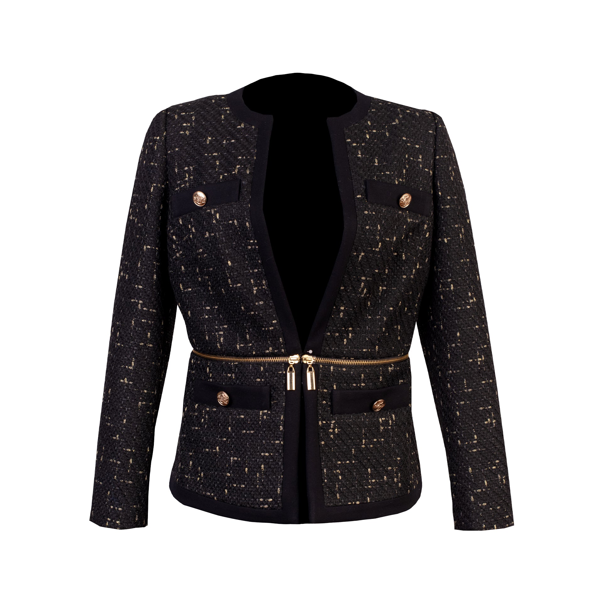 SACO M/L DESPLEGABLE QLLA NEGRO