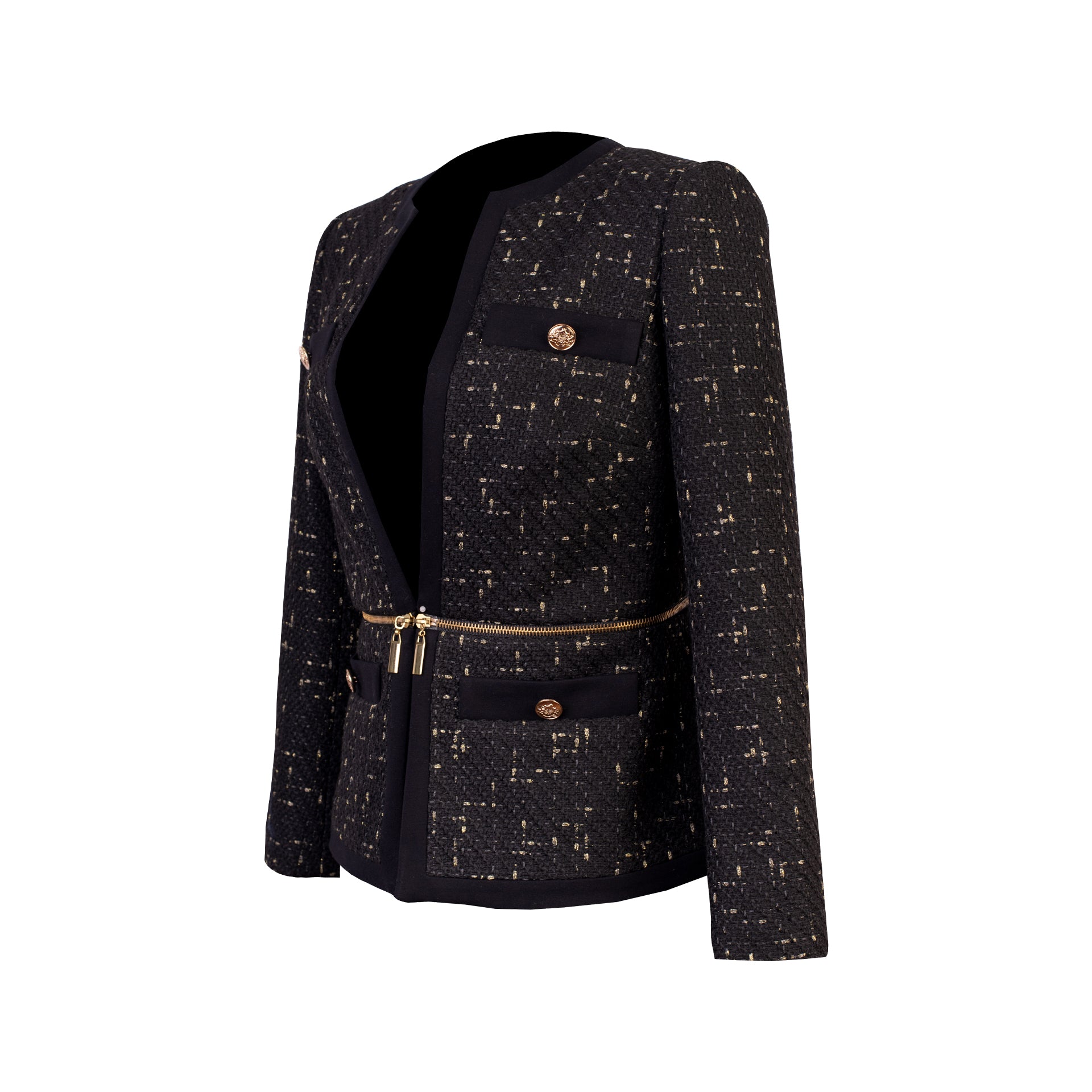 SACO M/L DESPLEGABLE QLLA NEGRO