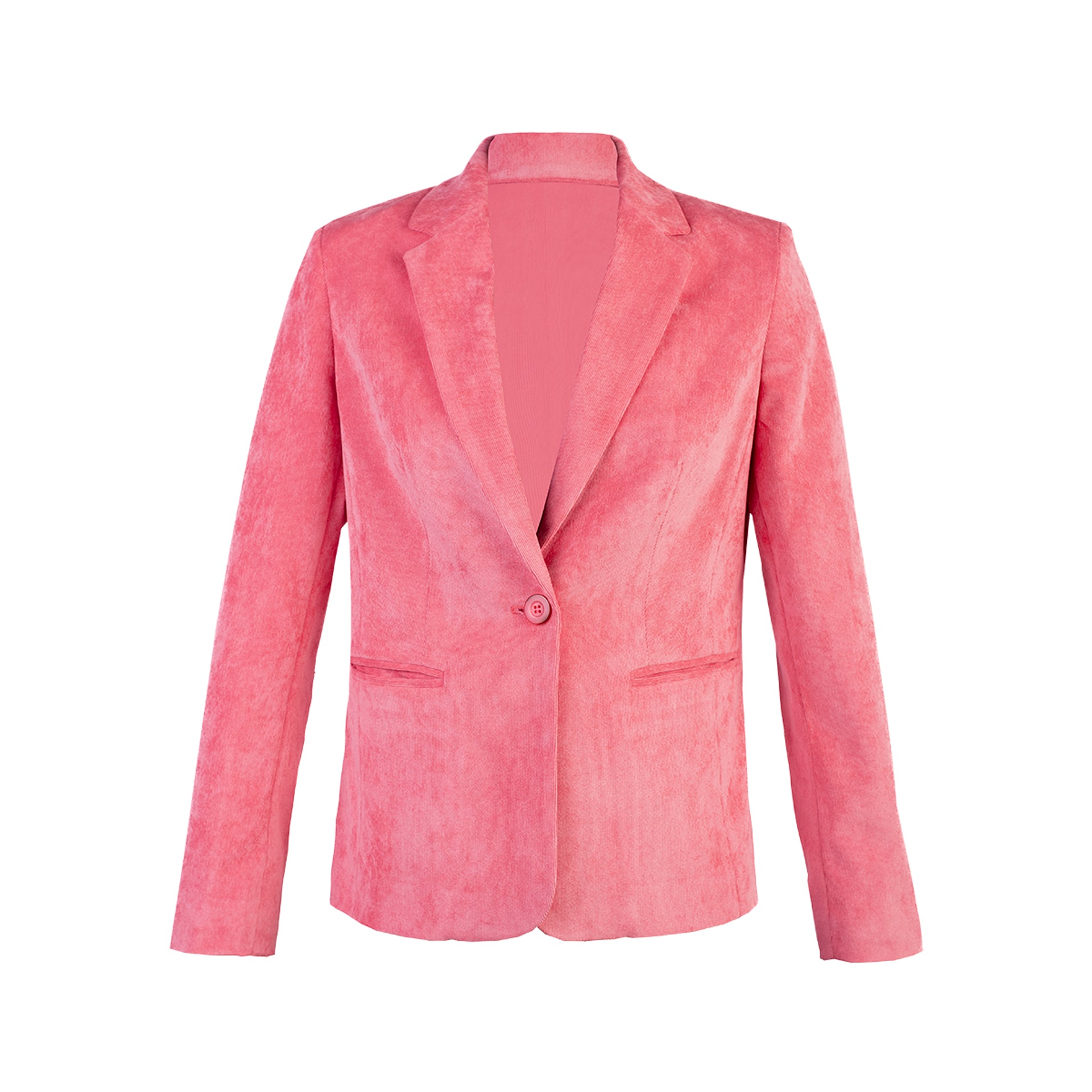 Saco Corduroy Rodinca Coral