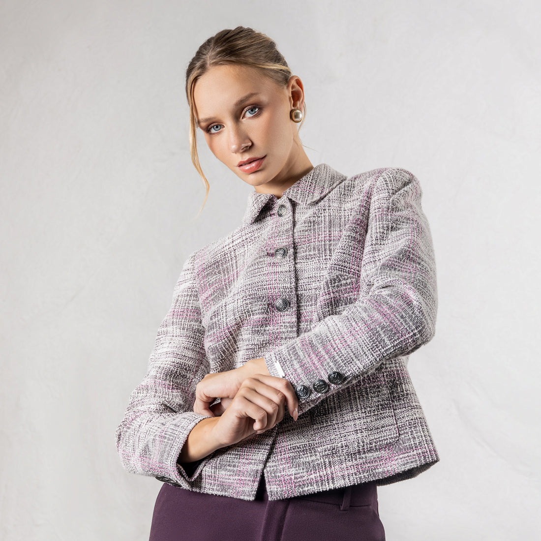 Saco Silice Fucsia/Crema