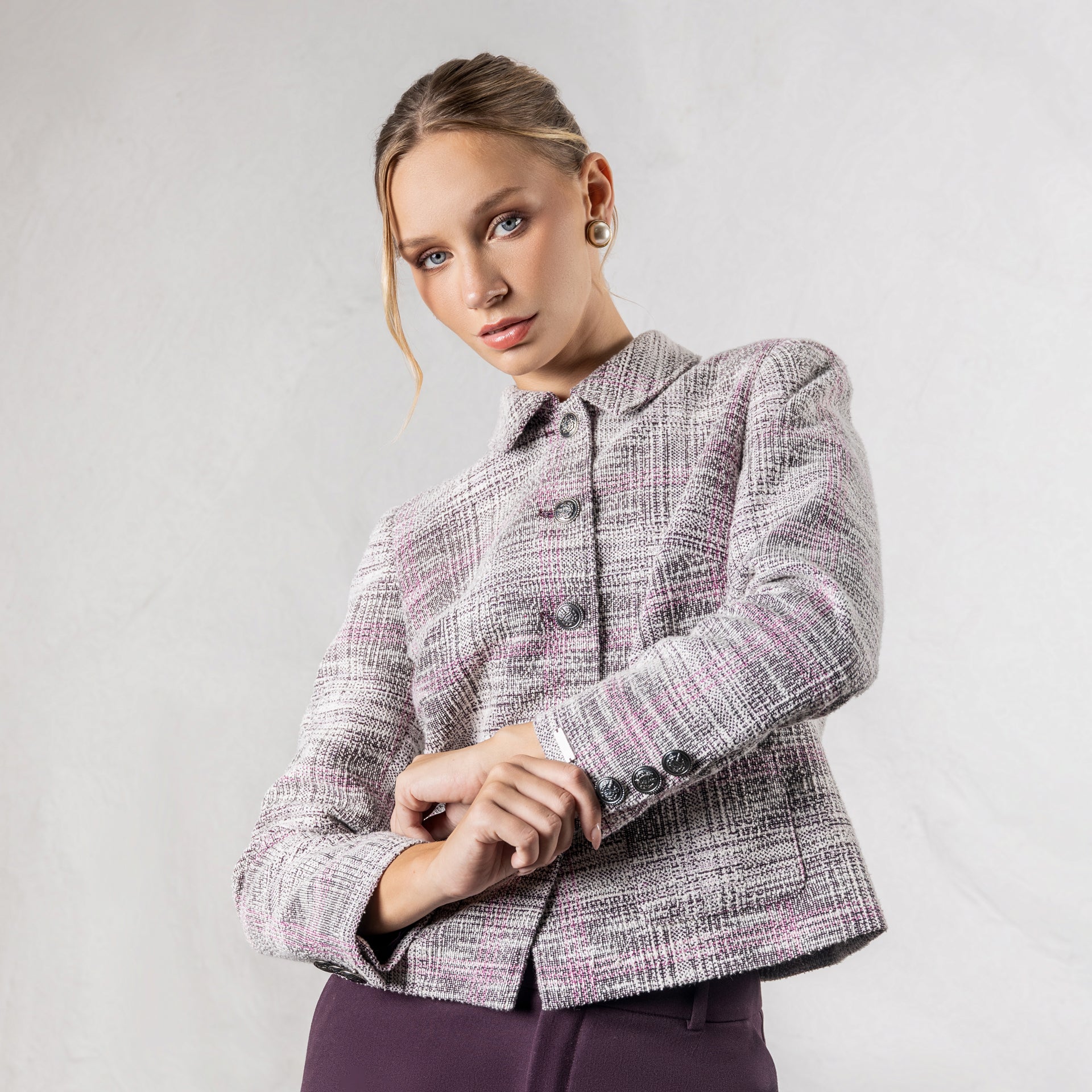 Saco Silice Fucsia/Crema