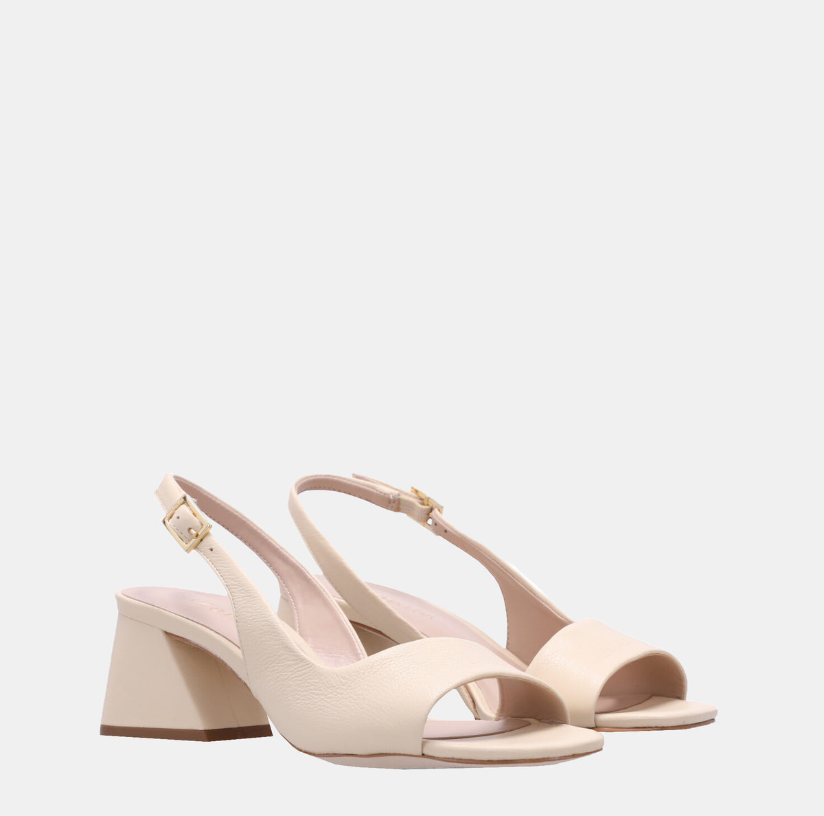 Sandalia Slingback Square