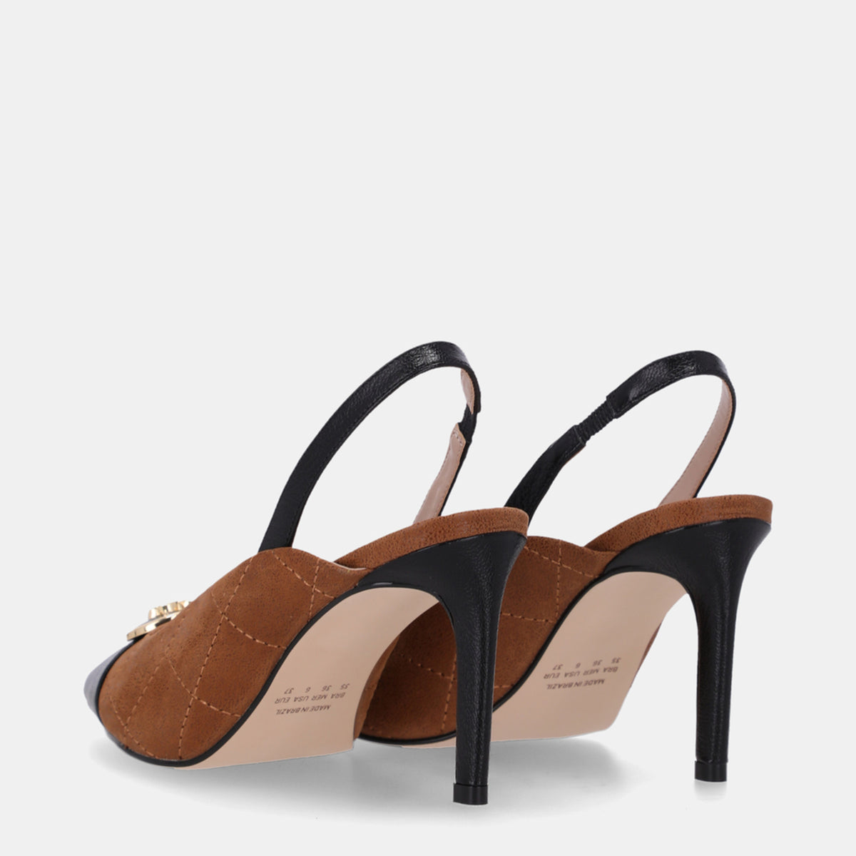 Stiletto Slingback Emblem LDL 80480042