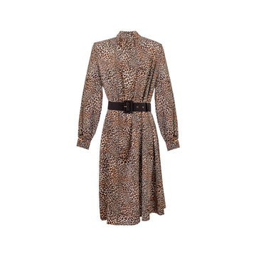 Vestido Mini Cuello Alto Sunqu Animal