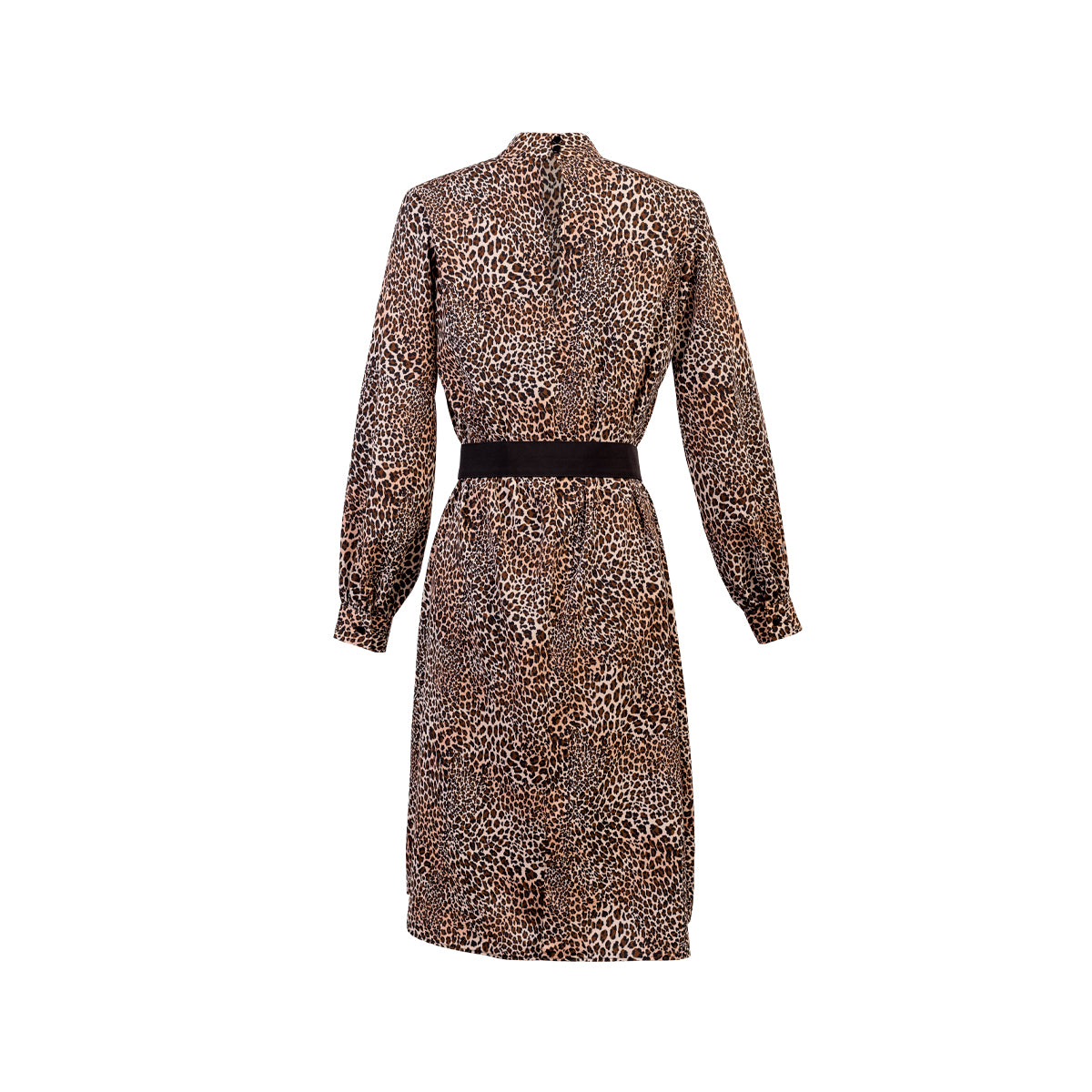 Vestido Mini Cuello Alto Sunqu Animal Print