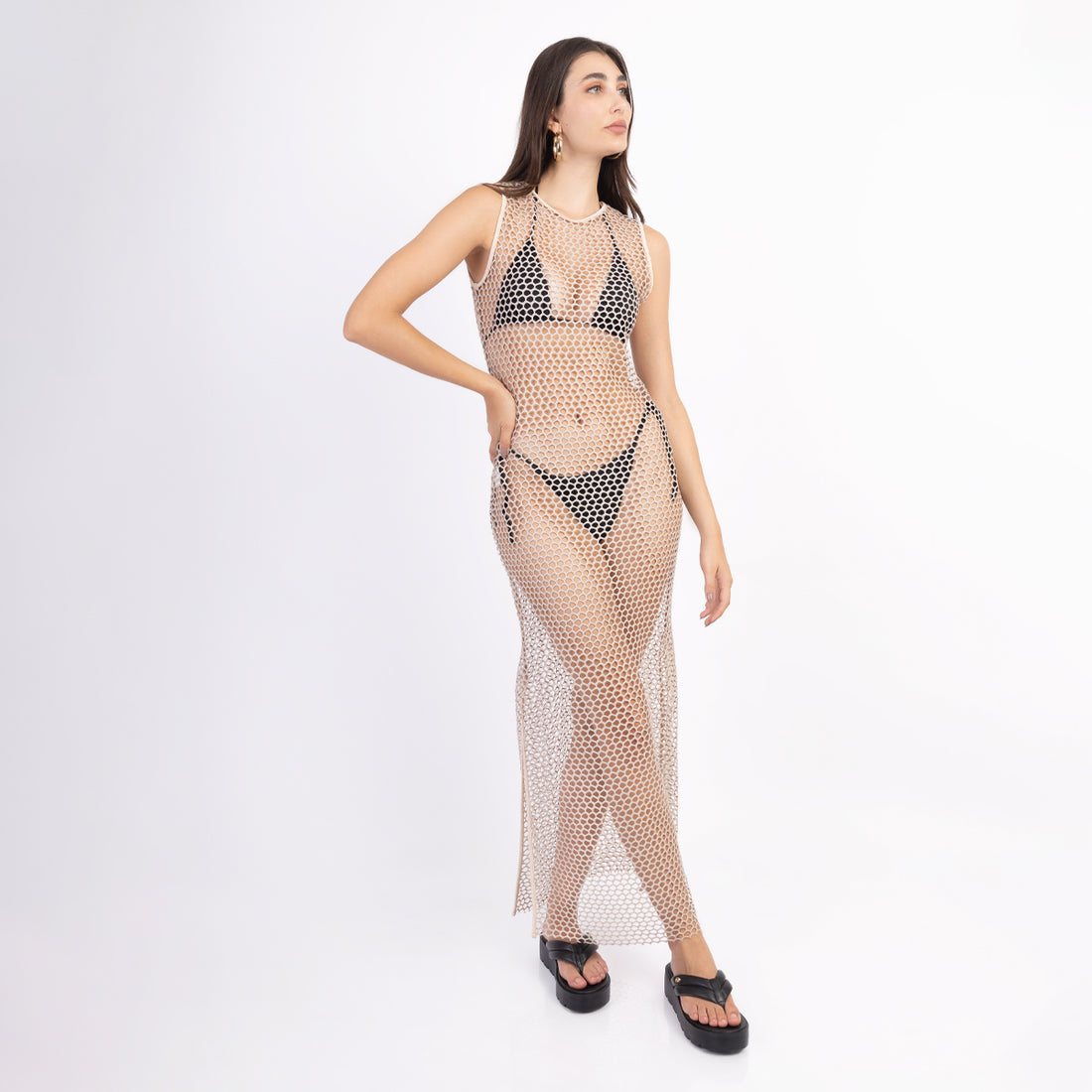 Vestido Red Inti Beige