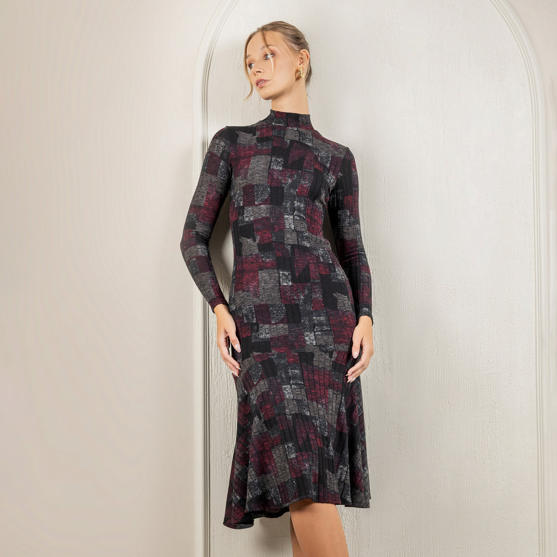 Vestido Virginia Vino