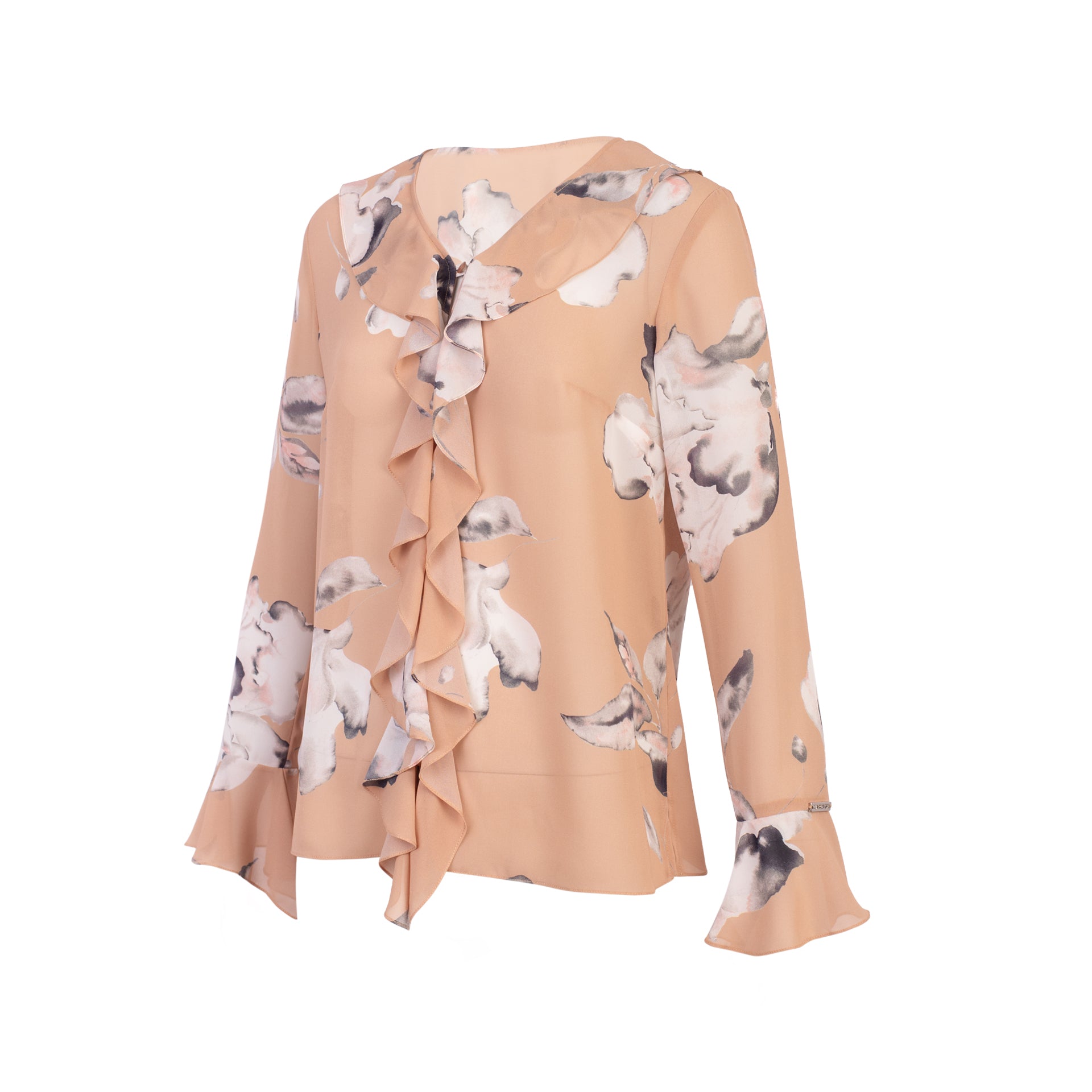 Blusa Estilo Capa Asha Nude