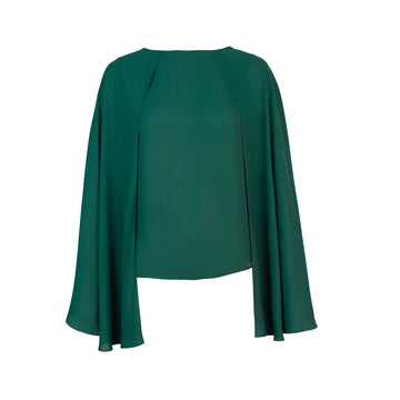 Blusa Estilo Capa Amauta Verde