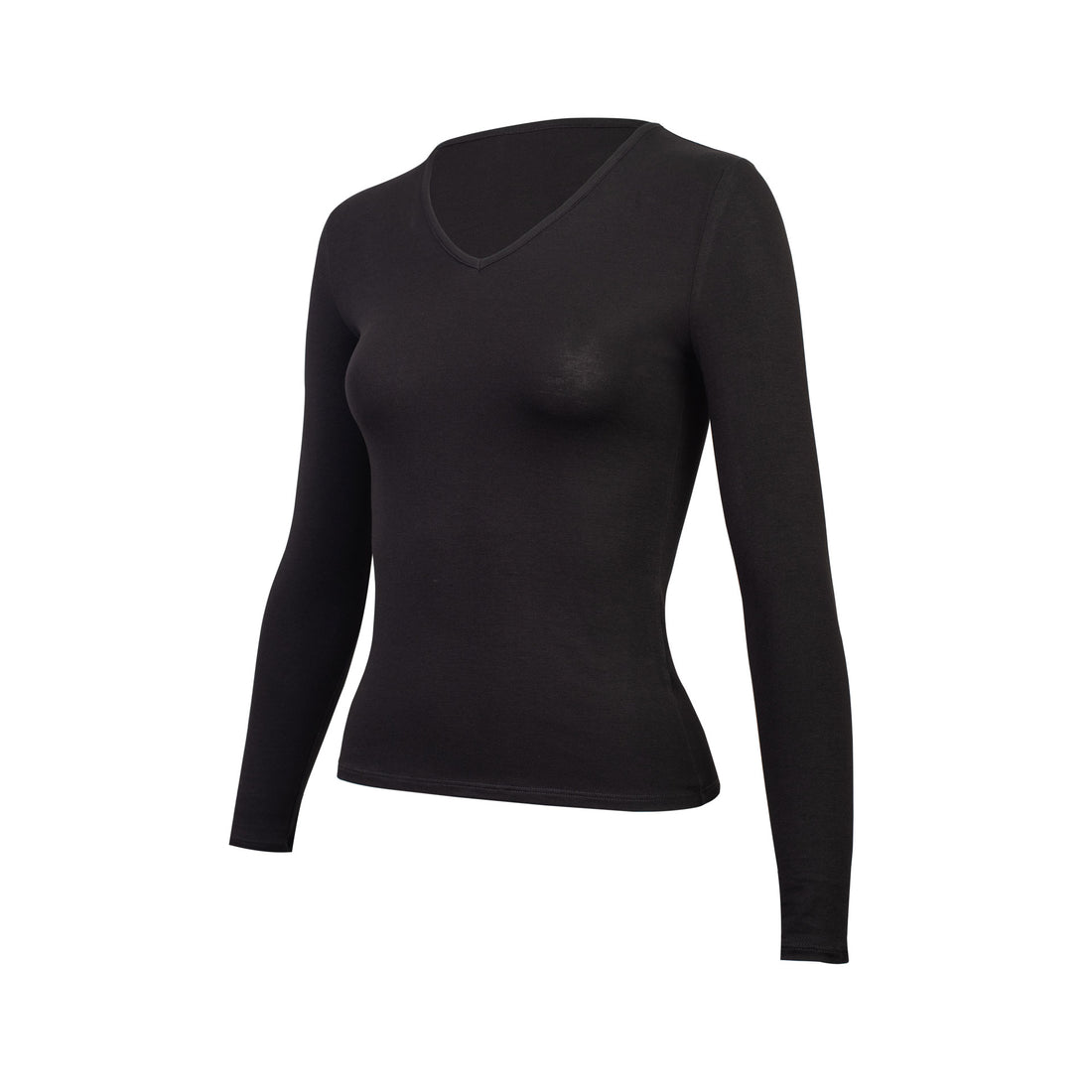 Polo Básico Vinca Cuello V Negro