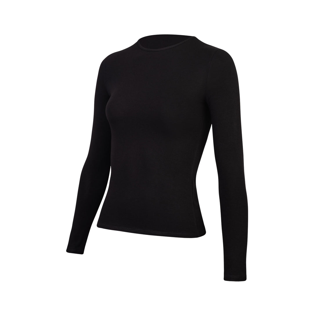 Polo Básico Vinca Cuello Redondo Negro