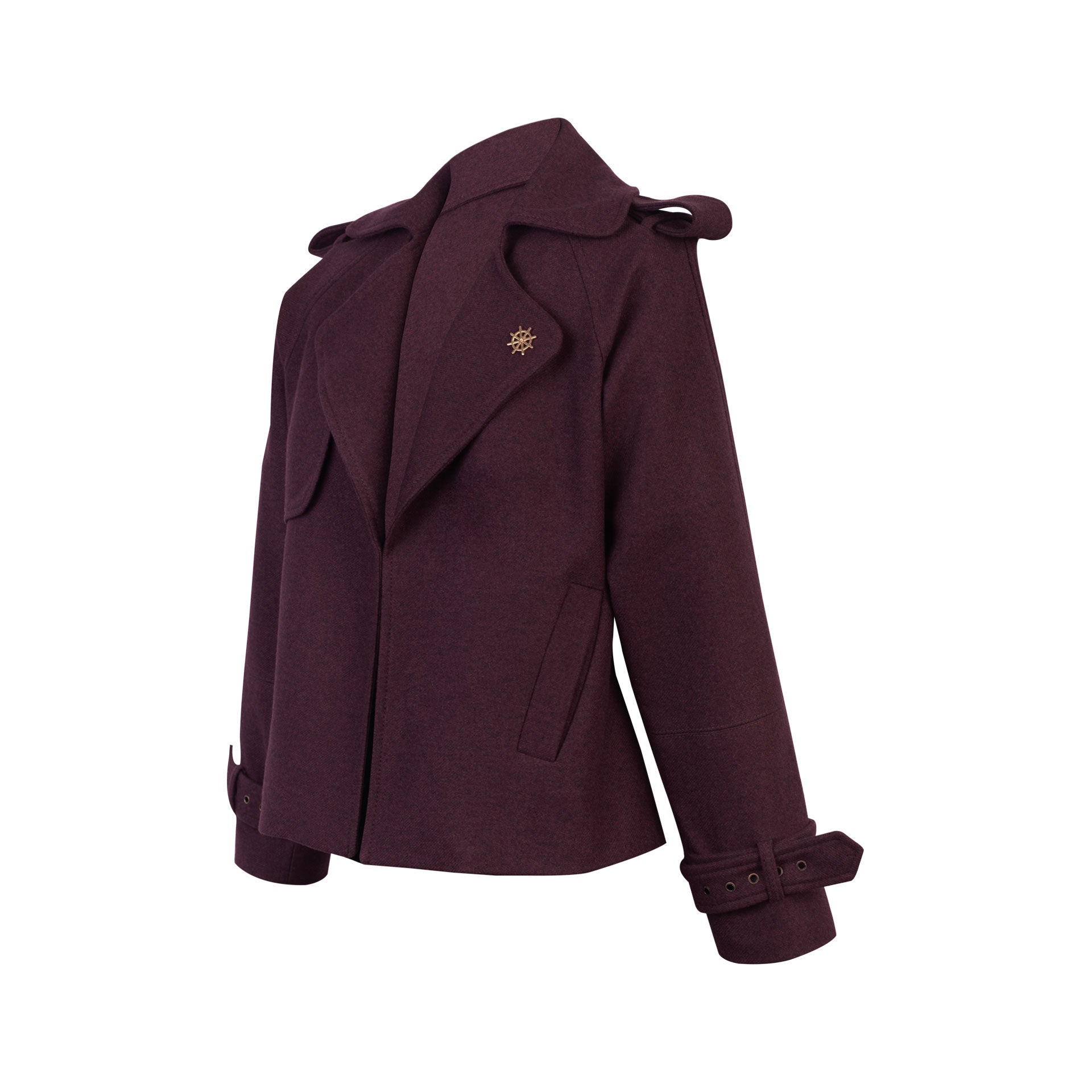 Chaqueta Frontera Guinda
