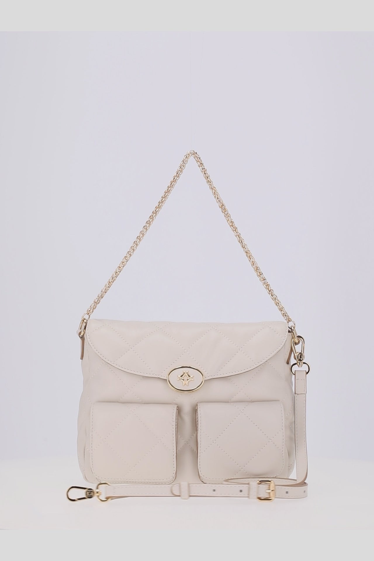 Bolso Satchel Luxe Pocket Med LDL 2000697