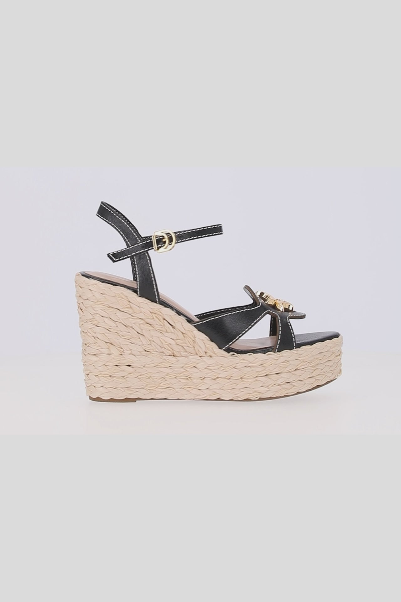 Sandalia Platform Moon Straw LDL 60440007