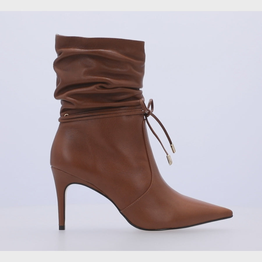 Botín Stiletto Wrinkled LDL 56970006