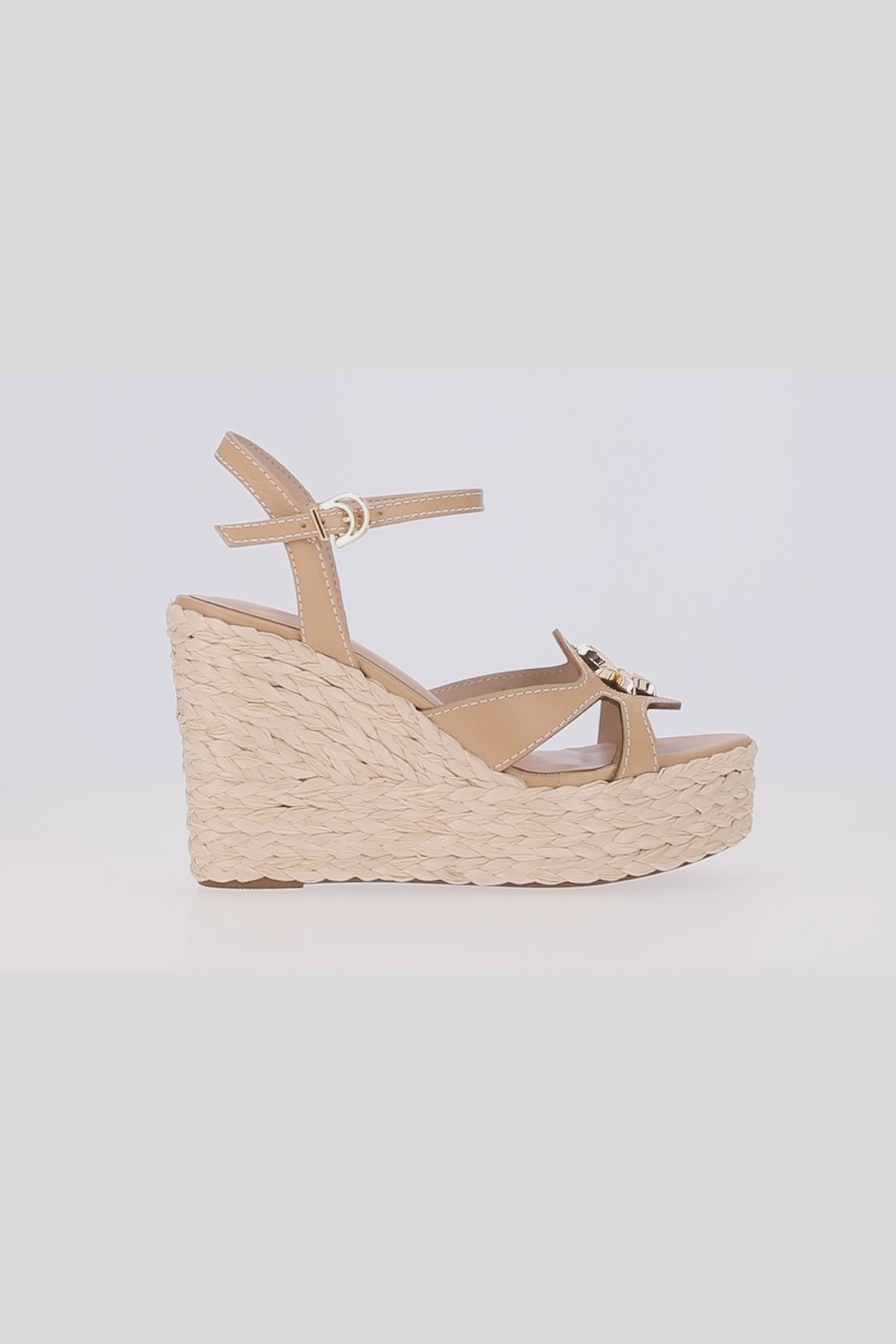 Sandalia Platform Moon Straw LDL 60440007