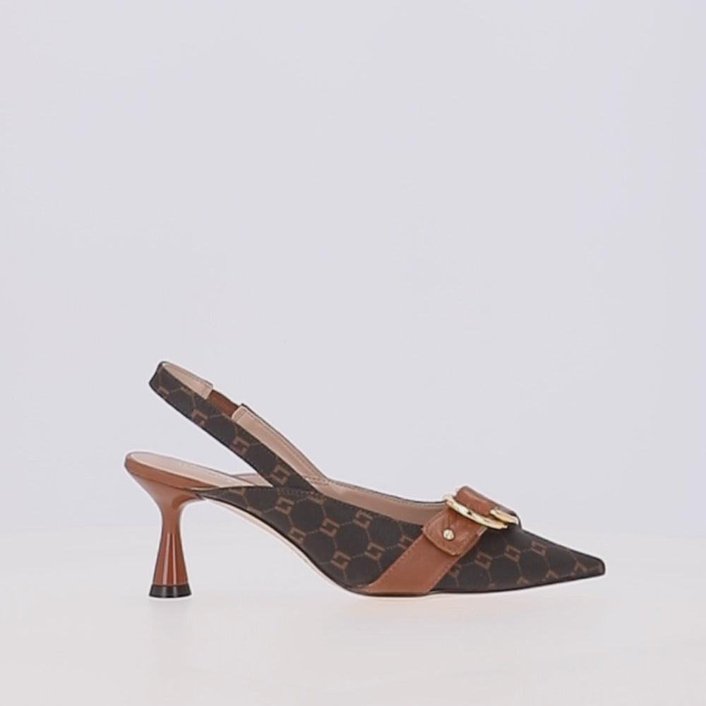 Zapato Slingback Dual-Ring Hourglass Heel LDL 60750010