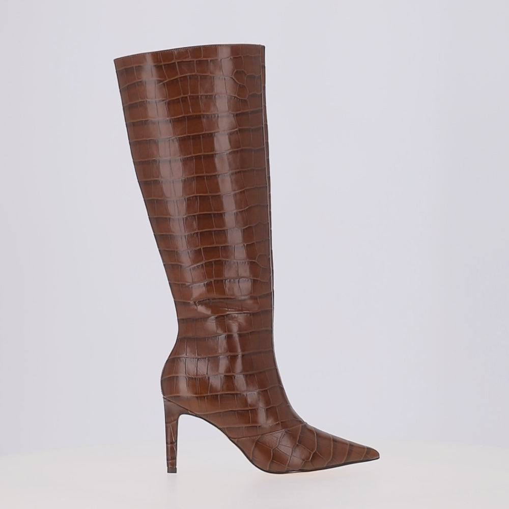 BOTA CROCO-EFFECT STILLETO LDL 80480035