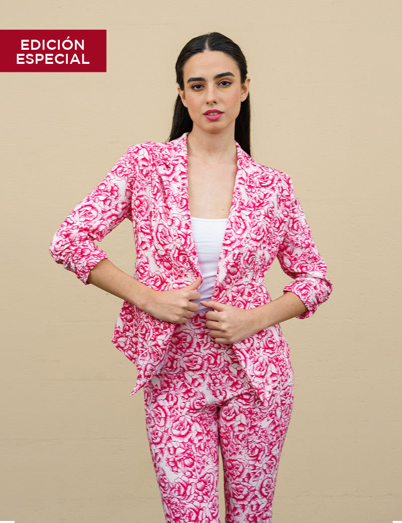 Saco Cruzado Spring Fucsia