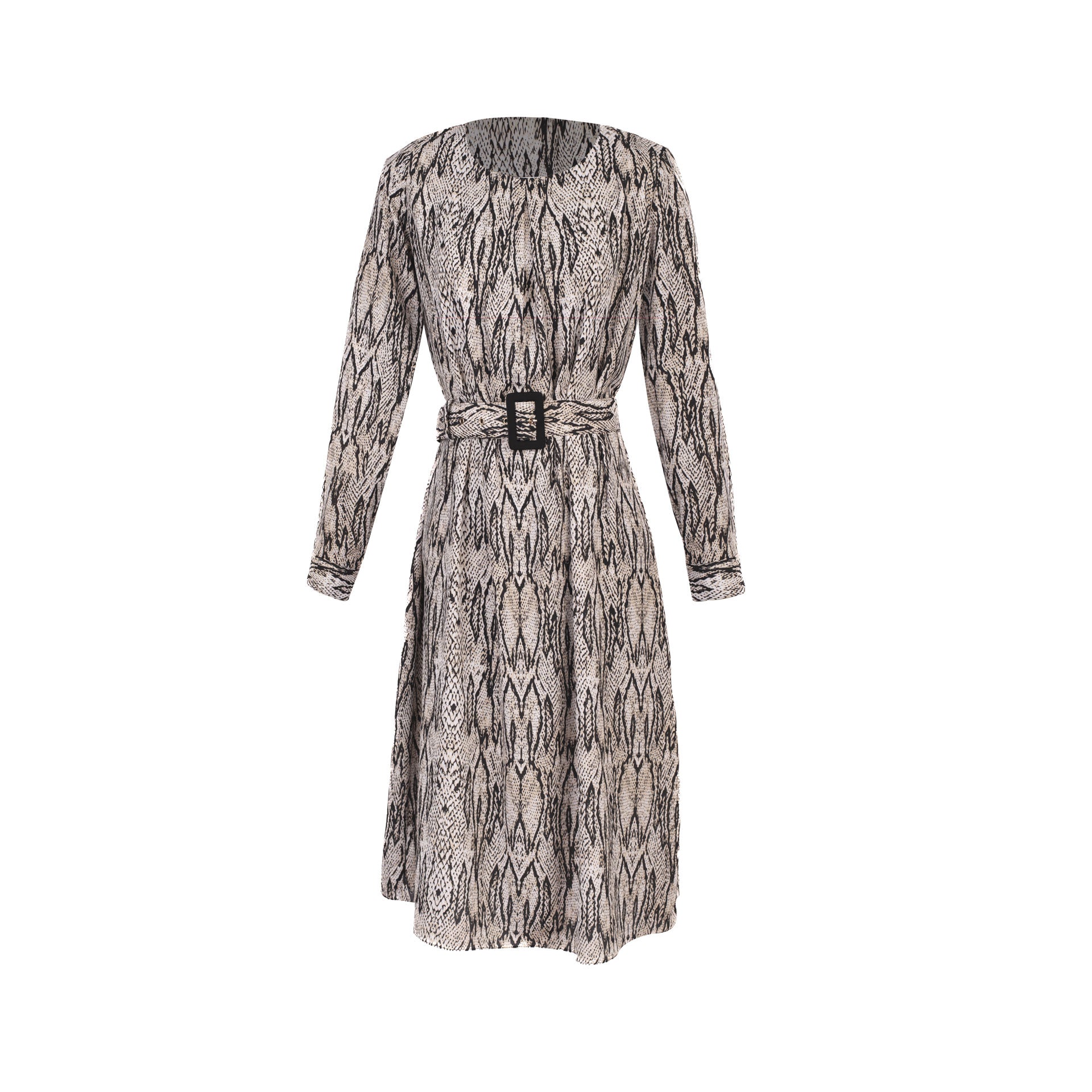 Vestido Midi Mantra Khaki